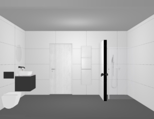 3d ontwerp badkamer